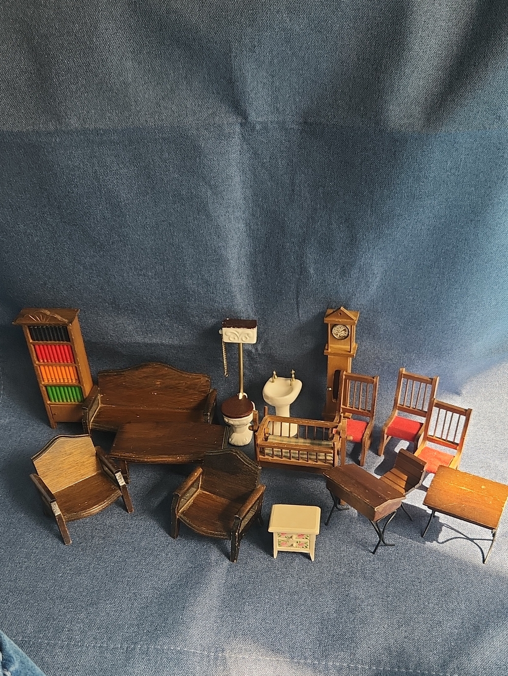 Vintage Doll House Furniture Collection